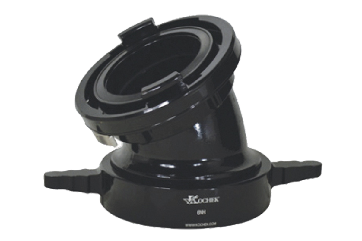 Kochek Adapter, SKER, 30° Elbow w/ Swivel Long Handle Female x Storz