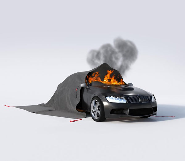Bridgehill Reusable Car Fire Blanket Pro X