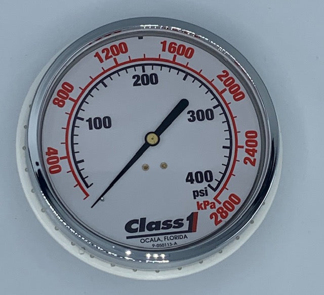 4.5" Class 1 Fire Service Pressure Gauges; Dual Read PSI/KPA, 91582326 91586215 91585860