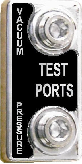 Trident Test Taps 14.003 - Pressure/Vacuum, Panel Mount