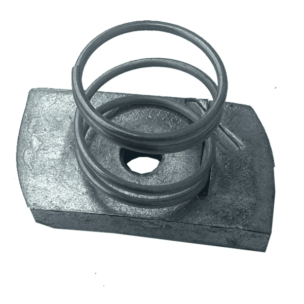 UNISTRUT Channel Nut with Spring, 1/4