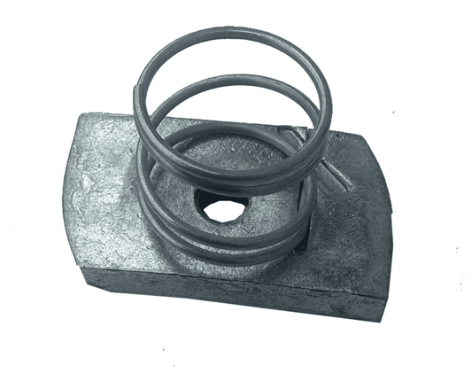 UNISTRUT Channel Nut with Spring, 1/4", 5/16" & 3/8"