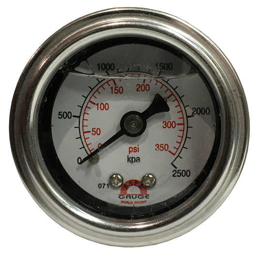 Akron Brass Pressure Gauge; 0-2500 KPA/0-350 PSI, 718322
