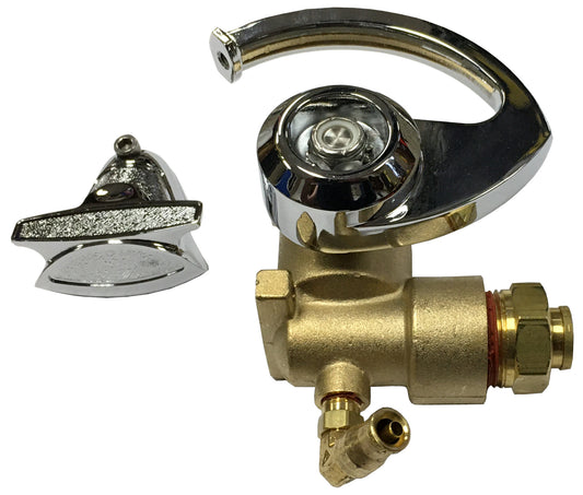 Innovative Controls Drain Valve Assembly; 3/4", 90 Deg. with Lift Handle