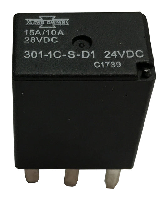 Song Chuan Automotive Relay 24V, 301-1C-S-D1