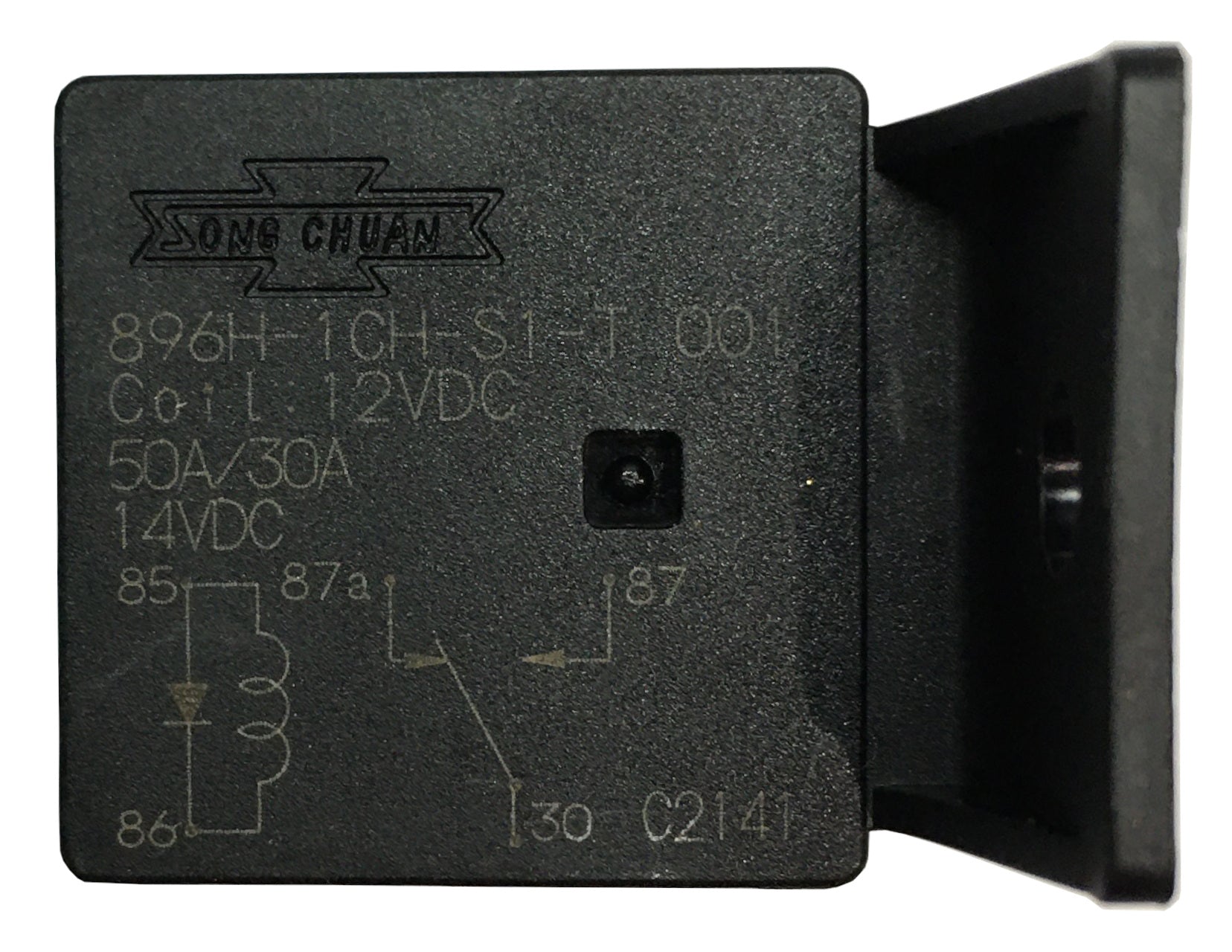 Song Chuan Automotive Window Relay; 50A, 896H-1CH-S1-T-001-12VDC