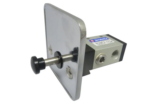 Trident  Air Primer Parts - Multi-Location Push-Button w/ Mounting Plate and Label - 27.003.9