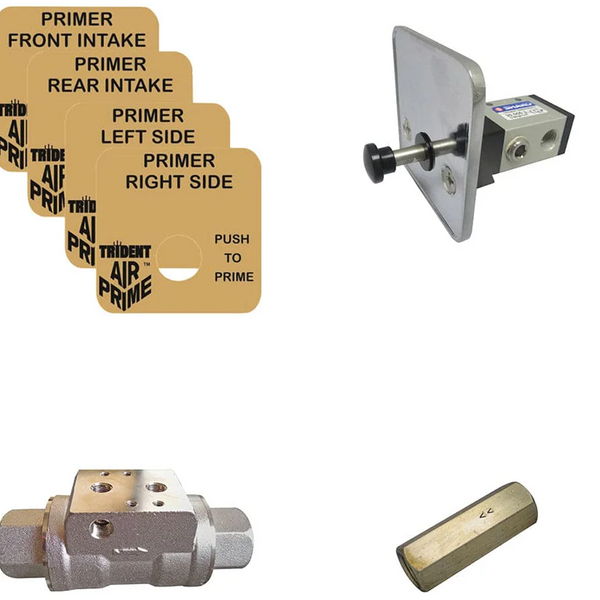 Trident  Air Primer Conversion Kit - Multi-Location AirPrime System, Adds Additional Locations Going From (2) to (3) Locations. Or From (3) to (4) Locations - 27.005.1