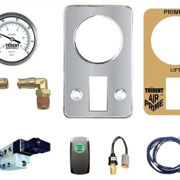 Trident  Air Primer Conversion Kit - Manual AirPrime System, Converting to Auto with Lift Gauge - 27.005.6
