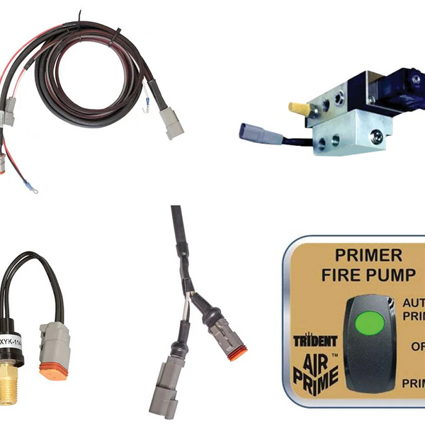 Trident Air Primer Conversion Kit - Multi-Location AirPrime System, Converts Manual to Automatic - 27.014.1