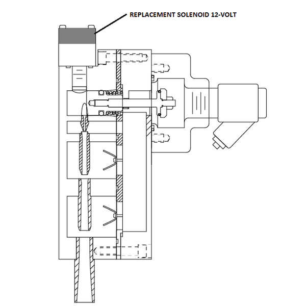 Trident  Air Primer Parts - Solenoid Valve 12-volt - 30.003.2