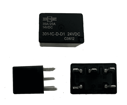 Song Chuan Relay, 301-1C-D-D1 -24VDC, 35A/20A, 14 VDC