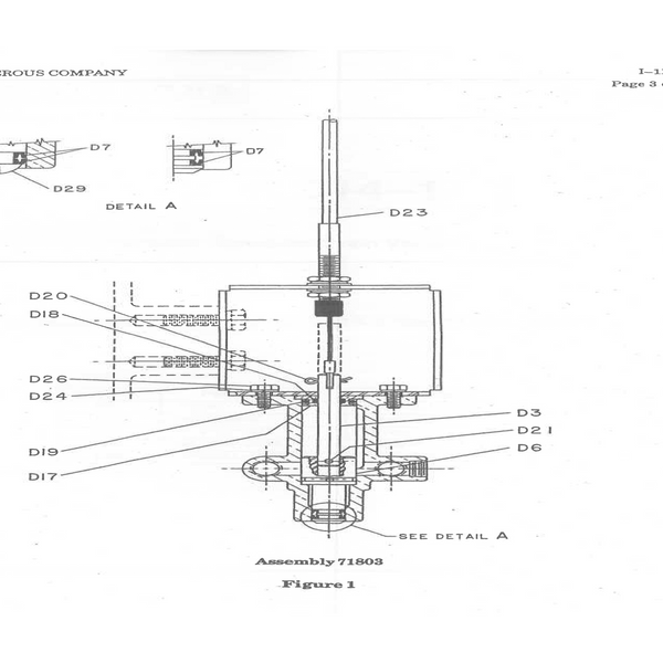 Waterous, Drain Valve Repair Kit, 514-1