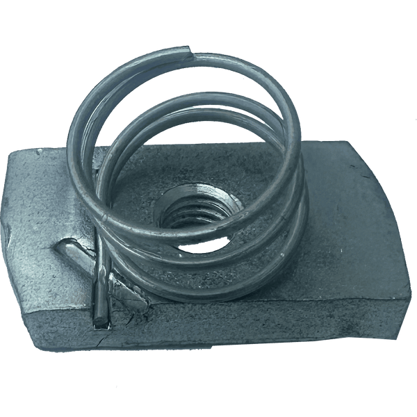 UNISTRUT Channel Nut with Spring, 1/4