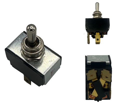 Toggle Switch, Momentary On -  Up and Down, Cole Hersee, 55046