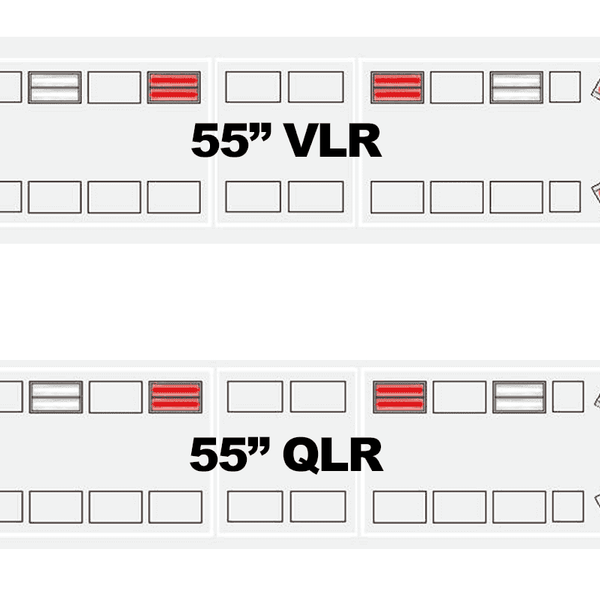 Whelen NFPA Freedom IV Lightbar K42 WeCanX DYAD Series Linear Super-LED Lightbars, K42