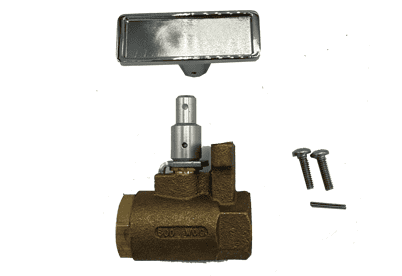 Quarter Turn Drain Valve, Akron, 57