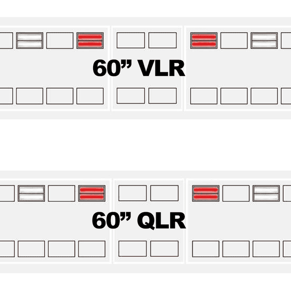 Whelen NFPA Freedom IV Lightbar K42 WeCanX DYAD Series Linear Super-LED Lightbars, K42