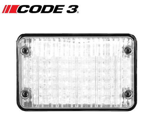 Code 3, DOT Lighting, 65RV, 4x6 amber LED turn arrow with arrow Insert (Copy)