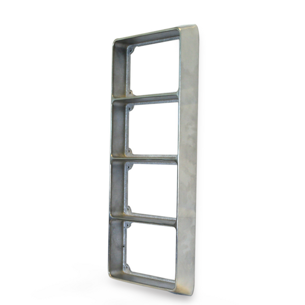 Code 3, LED Triple And Quad Stack Bezels Only, 65STK