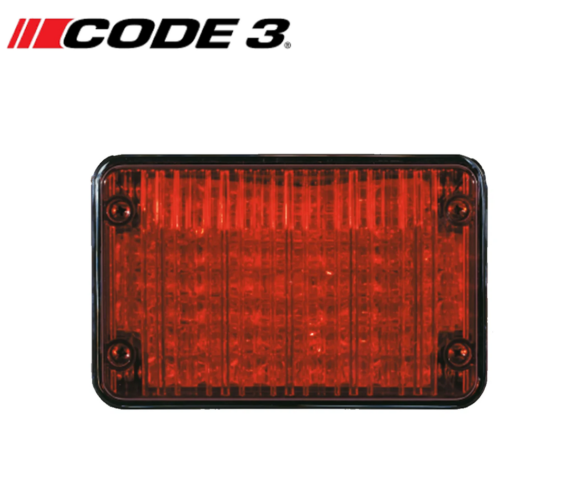 Code 3, DOT Lighting, 65STR, Red LED Stop/Tail