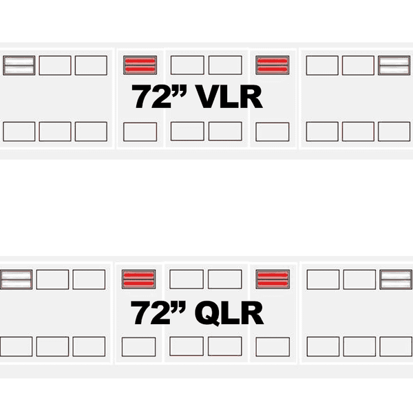 Whelen NFPA Freedom IV Lightbar K42 WeCanX DYAD Series Linear Super-LED Lightbars, K42