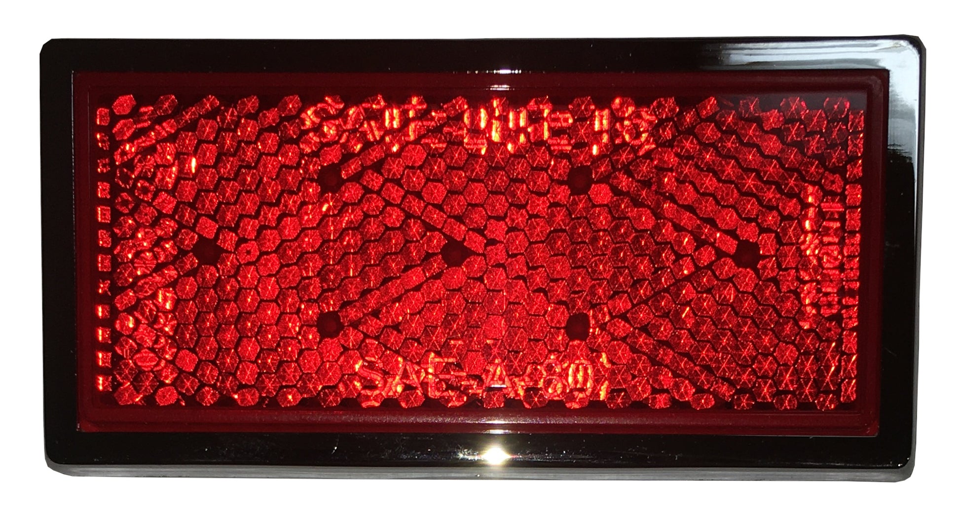 Truck-Lite/Signal-Stat Rectangular Reflector; Red