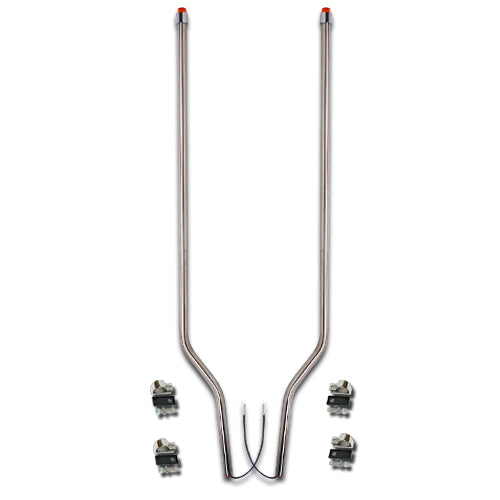 Bumper Guide Posts, Bores Manufacturing, 842-222, Pair