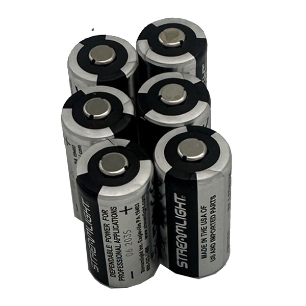 Streamlight, CR123A, 3V Lithium Battery, Individual and Packs (85175, 85180, 85177)