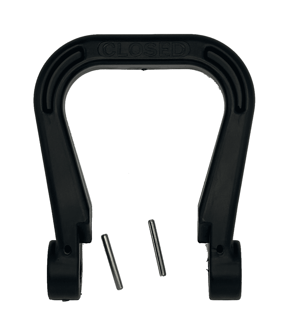 Akron, Bale Handle, Black, 1 3/8" Waterway, 90010001