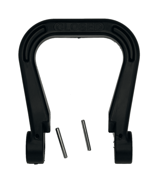 Akron, Bale Handle, Black, 1 3/8" Waterway, 90010001