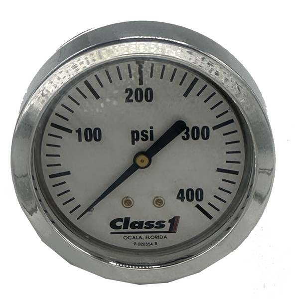 2.5" Class 1 Fire Service Pressure Gauge; 0-400 PSI, 91523971