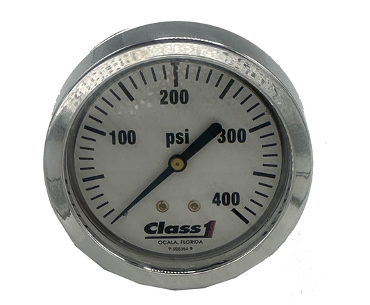 2.5" Class 1 Fire Service Pressure Gauge; 0-400 PSI, 91523971