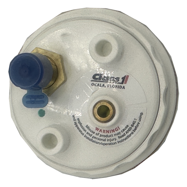 2.5" Class 1 Fire Service Pressure Gauge; 0-400 PSI, 91523971