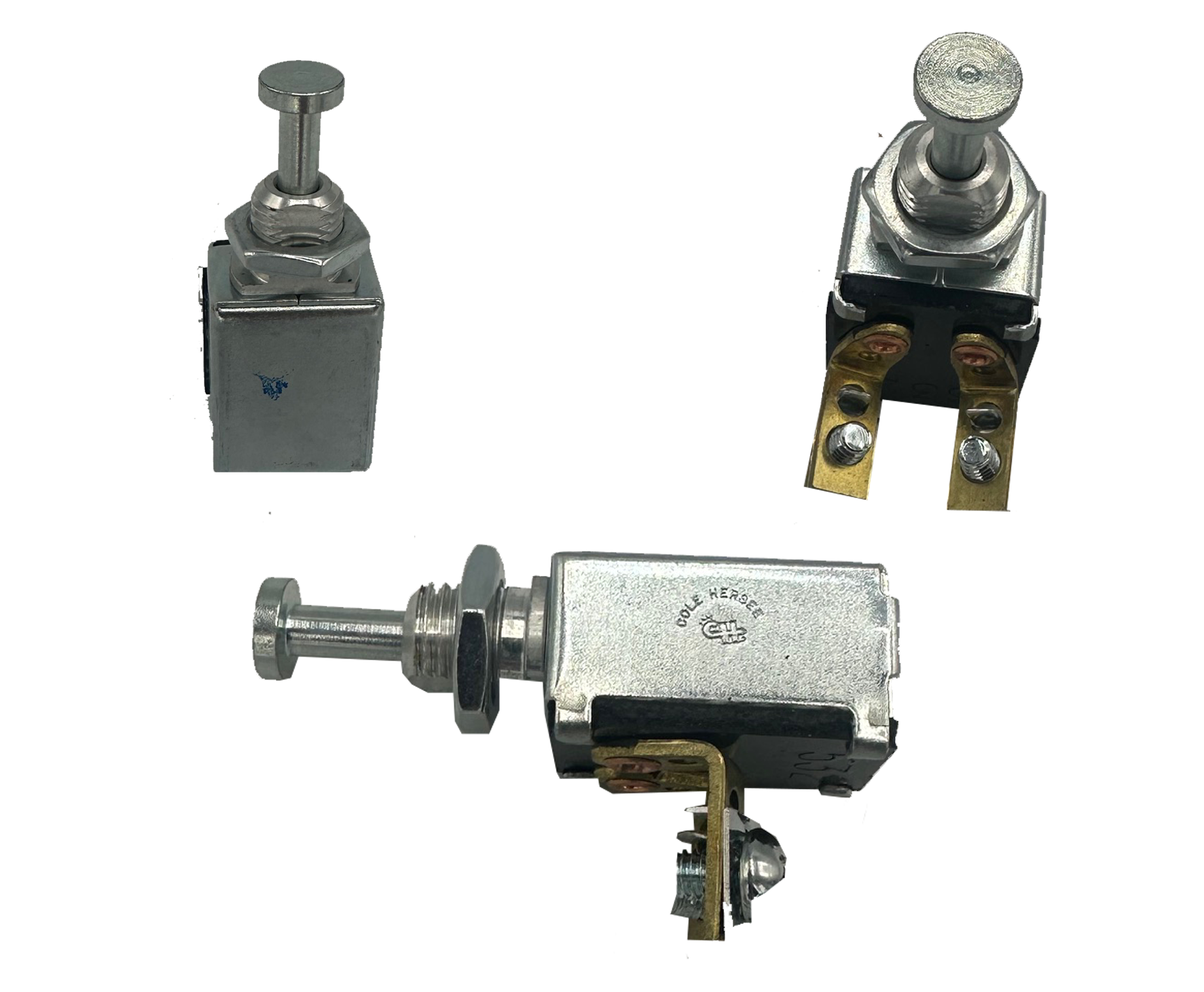 Door Switch, Cole Hersee, SPST, Button End Plunger, 9264