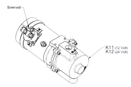 Waterous VPO and VPOS Primer, Primer Sub Assy 12V VPO, K11, 9319