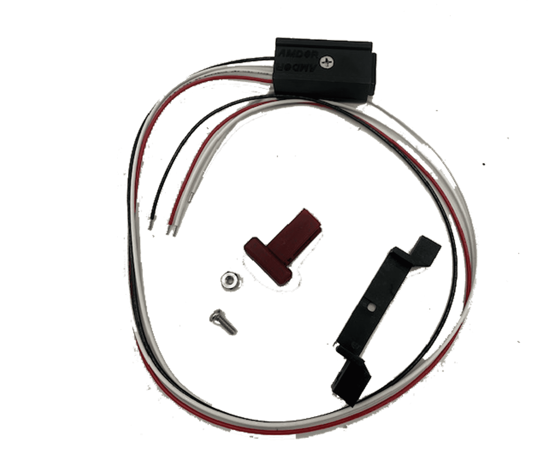 Amdor, 12V Postive Magnetic Door Ajar Switch Assy (White Wire), AY-5110