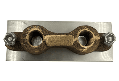 Akron Pressure/Vacuum Panel Adapter, Test Port Assembly, 44