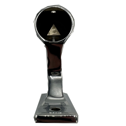 End Stanchion for LED Handrail; Straight, CR-383036