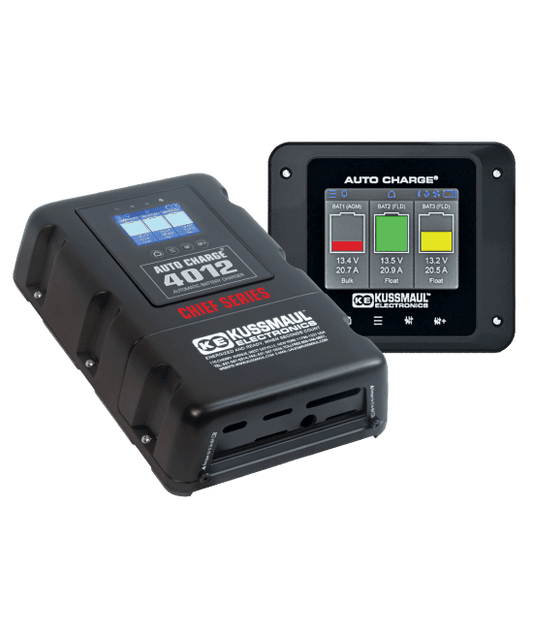 Kussmaul Chief Series - Smart Triple Output Automatic Battery Charger; 4012 and 6012