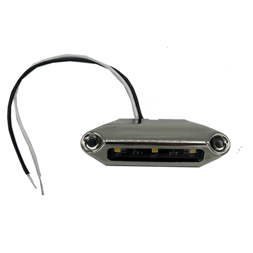 Tecniq D07 Light, Linear/Accent with D07 45 Degree Stainless Steel Cover