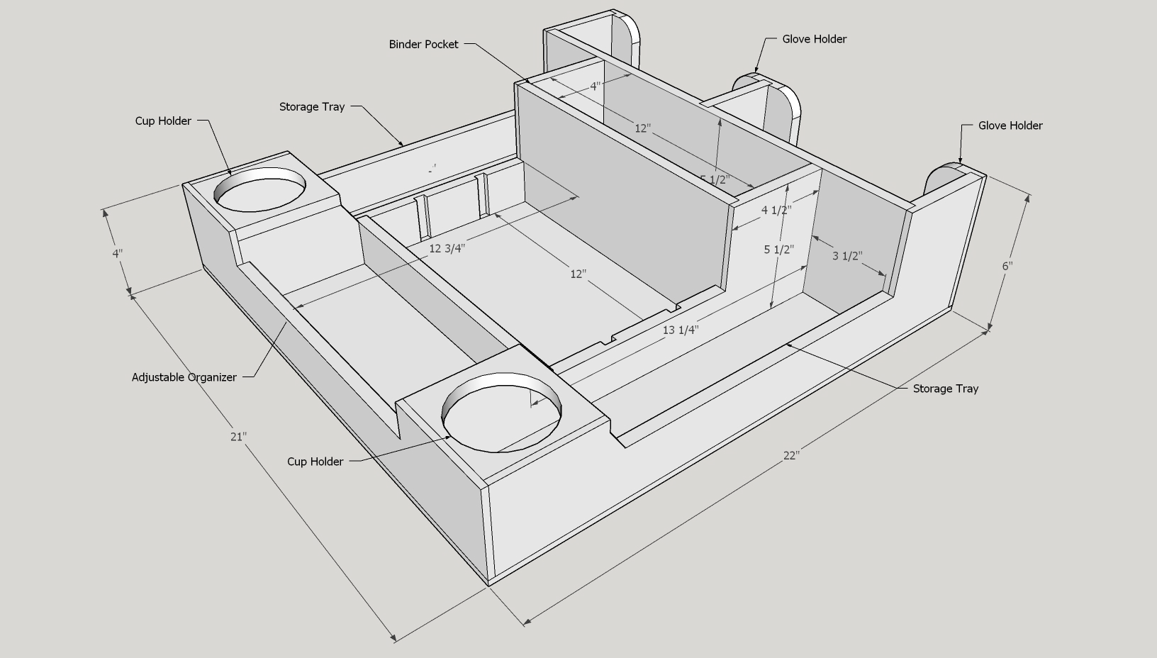 DHO-1 - Dog House Organizer