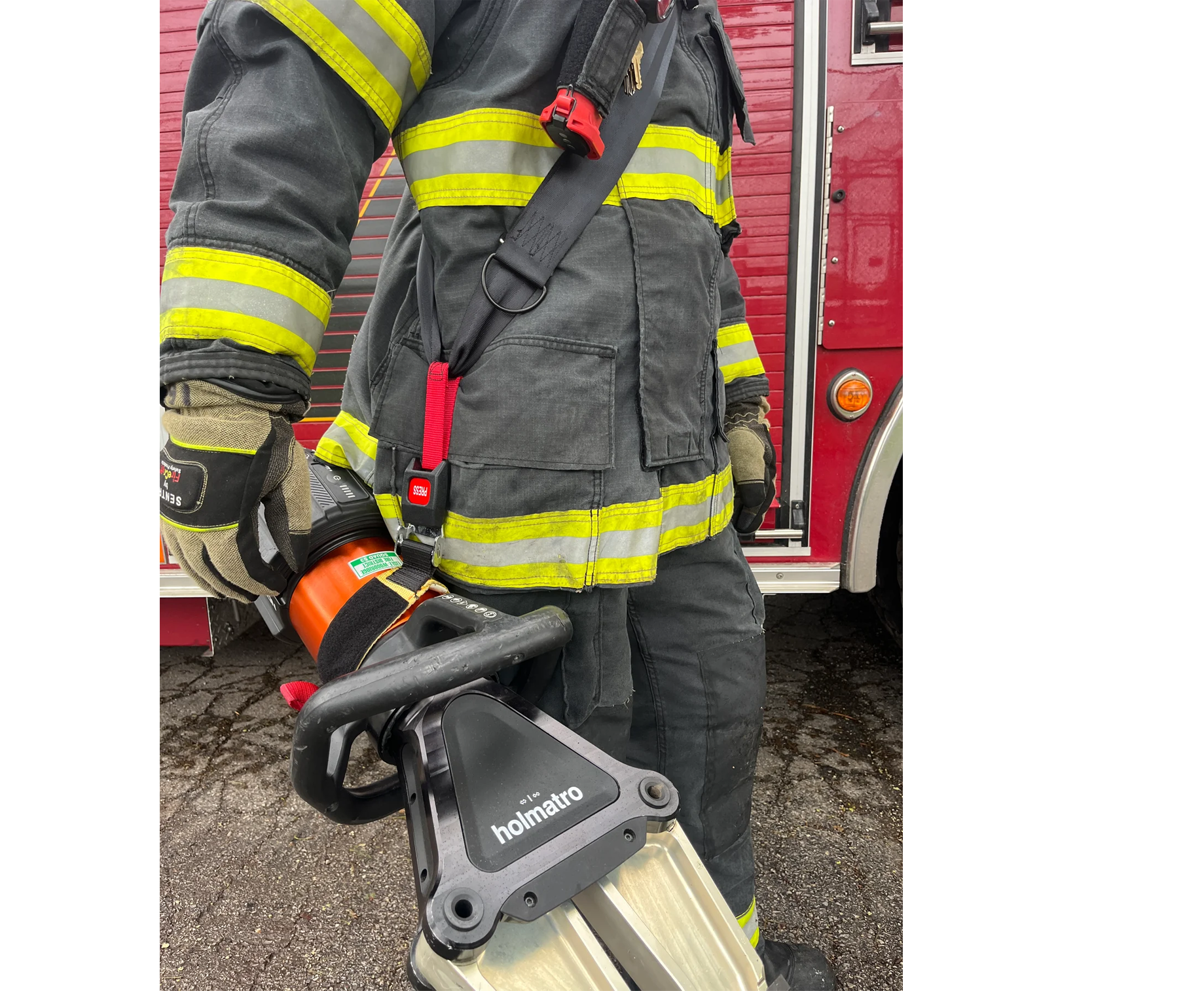 Firefighter Straps Inc. Extrication Tool Carrying Strap Kit, New Style, FFETCS-FFSWB, FFETCSS-FFSWB, FFETCSHR-FFSWB and FFETCSS-11C-FFSWB