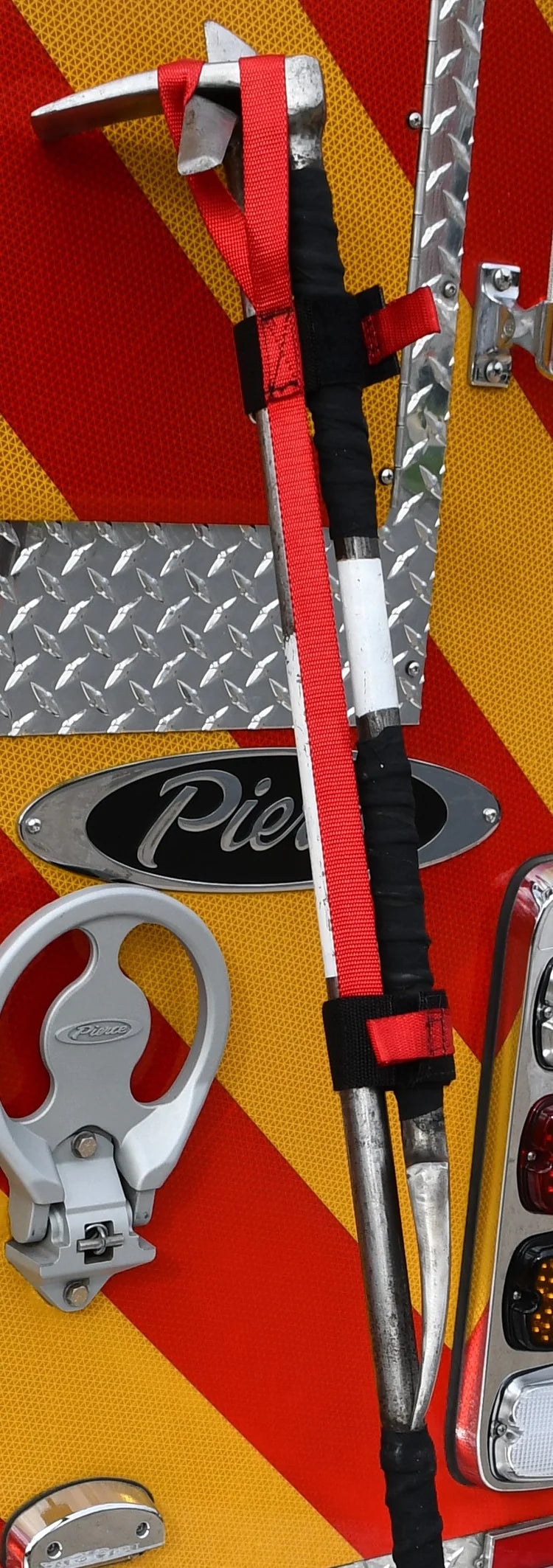 Firefighter Straps Inc. New York Hook & Halligan Bar, FFAXS