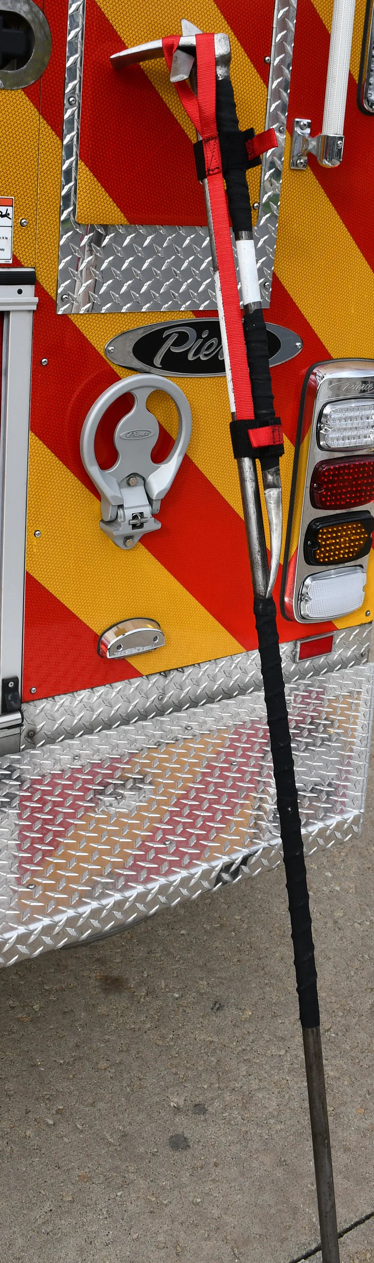 Firefighter Straps Inc. New York Hook & Halligan Bar, FFAXS