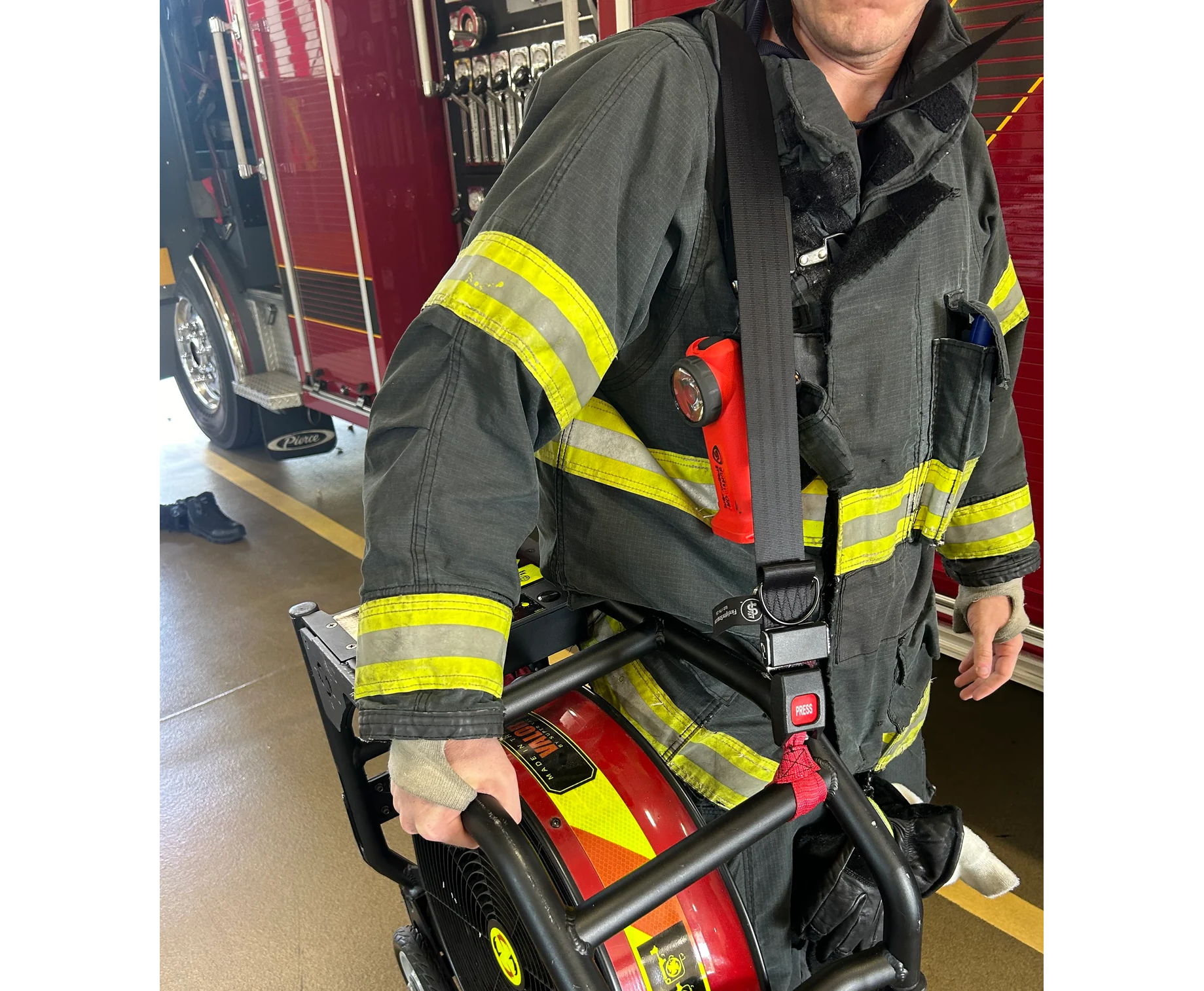 Firefighter Straps, Fan Carrying Strap, FFFCS
