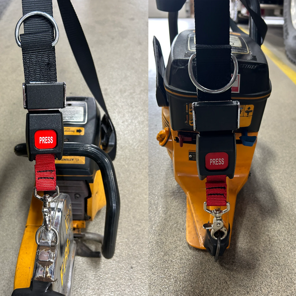 Firefighter Straps, Saw Carrying Strap,Hook, K-12, FFSCS-HK