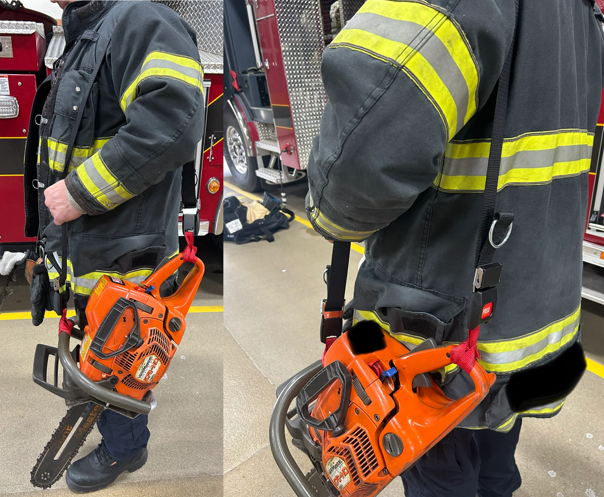 Fireman Loop Firefighter Straps, Saw Carrying Strap, Loop, Chainsaw (FFSCS-LP ...