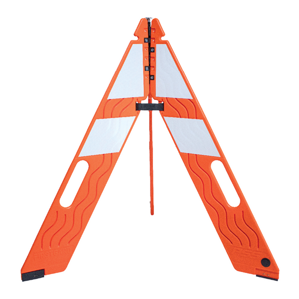 FirstGard™ Folding Cone, Bag of Five (5), High Intensity Sheeting, FC-3P28O-C11