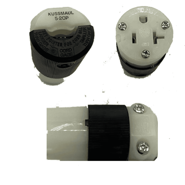 Kussmaul, Female Connector, Plug Attachment, 15 and 20 Amp, 5-15P, 5-20P